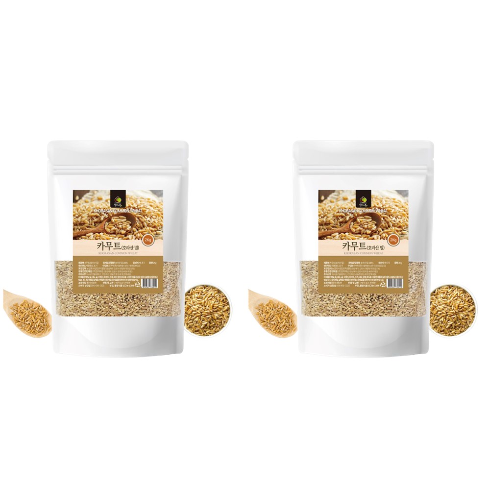 엄마애손 카무트 2kg 2팩 : 모레바