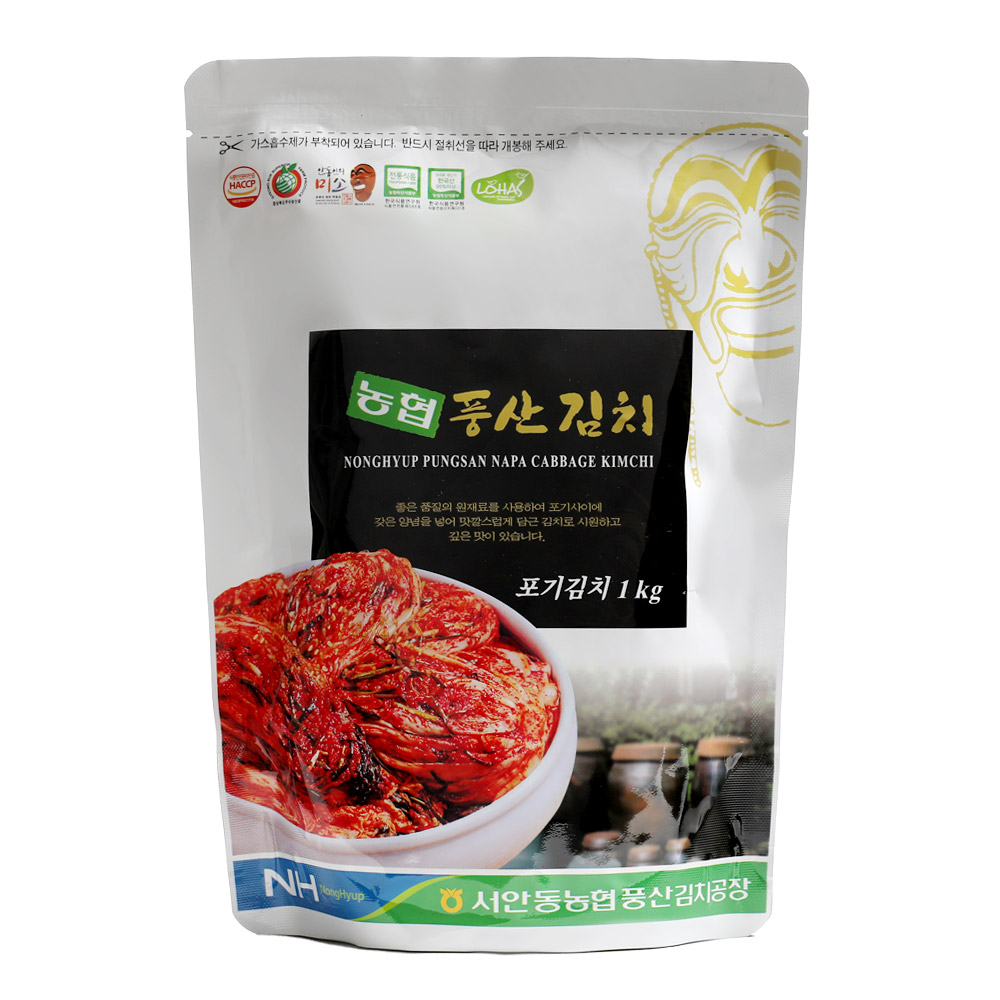 농협풍산김치 포기김치1kg : 풍산김치몰