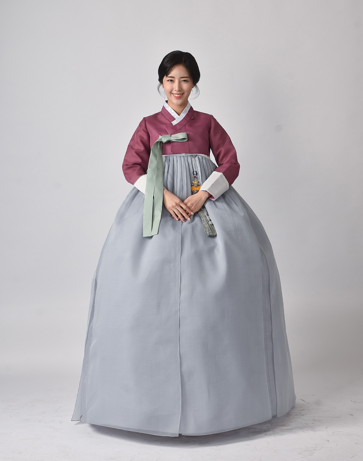 민한복 너울 혼주 한복 고급 여성 결혼식 하객 전통 맞춤 신부 대여 웨딩 신랑 어머니 : 민한복