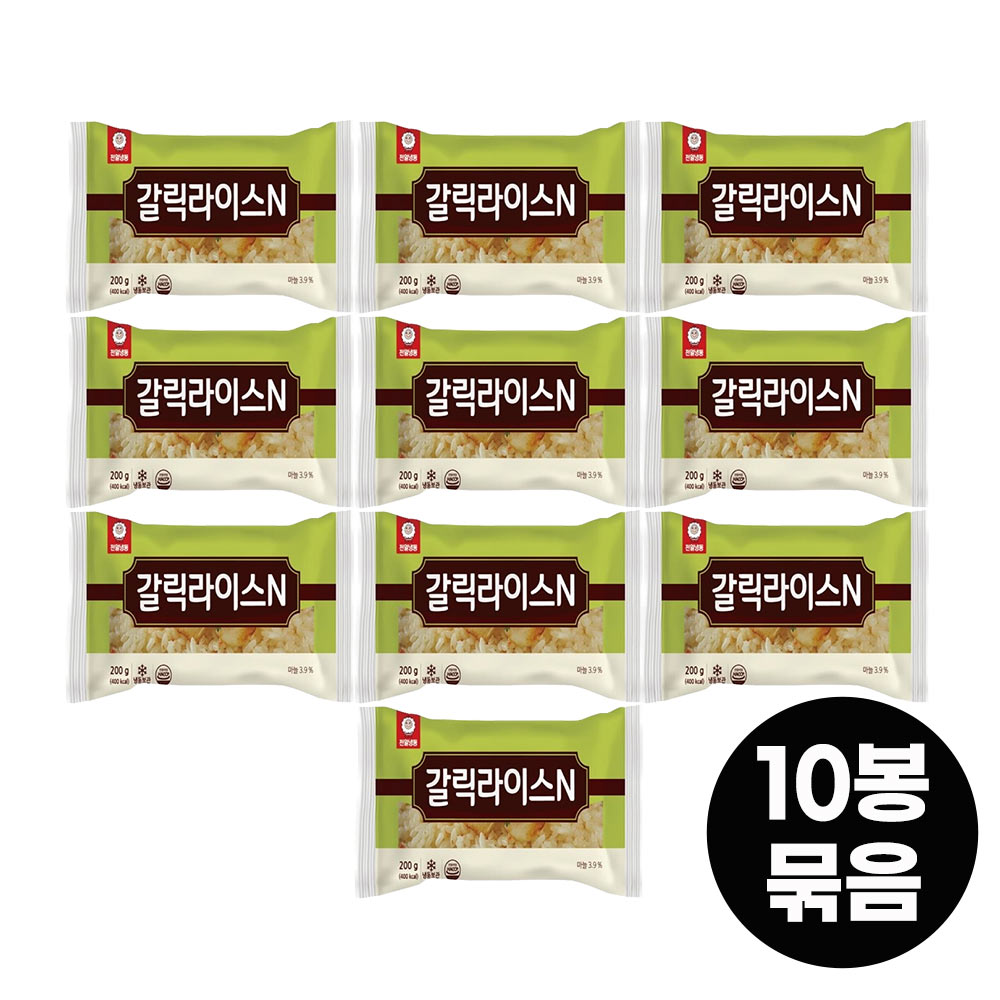 천일 갈릭라이스 200g x10팩 : 푸드창고 FOODSTORE