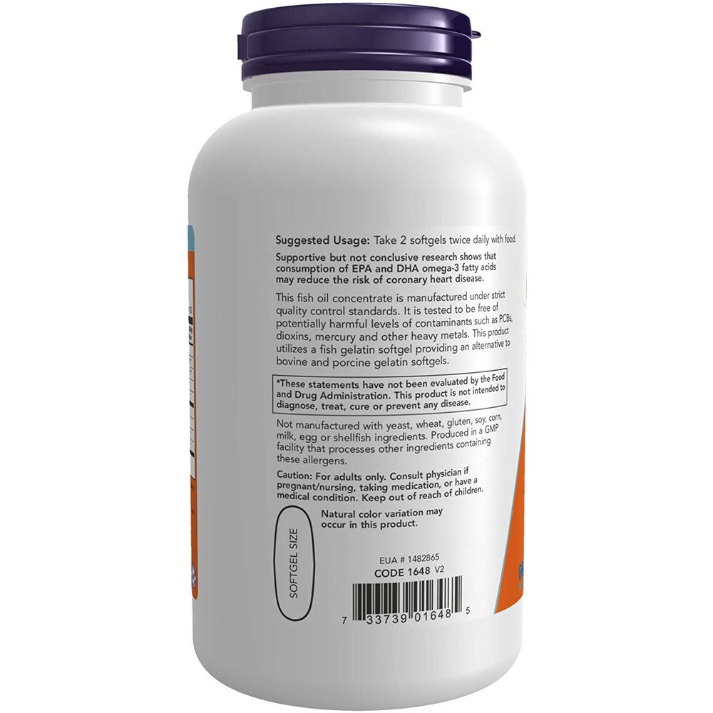 나우푸드 울트라 오메가3 1000mg 200 피쉬 소프트젤 100일분 : 쇼퍼민