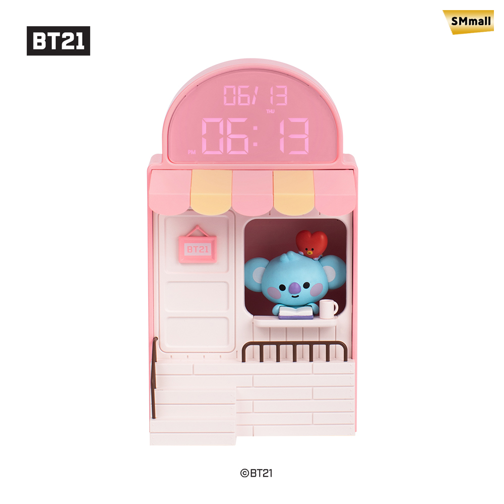 BT21 마이리틀버디 카페 모형 시계 코야 : SMmall