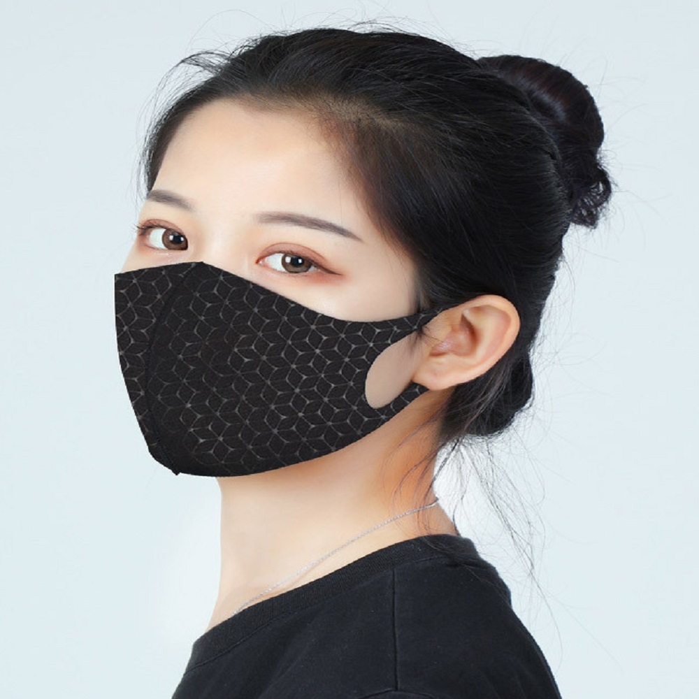 빨아쓰는 새부리형 연예인 컬러 마스크 패션 스판 항균 귀 숨쉬기 편한 운동 탄력 이어밴드 : 오와이엘