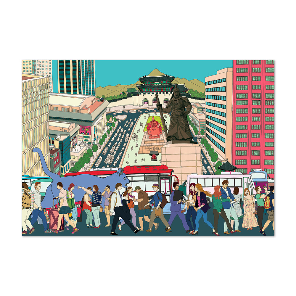 광화문 세종로, 휴몬 작가 : 퍼블릭 갤러리