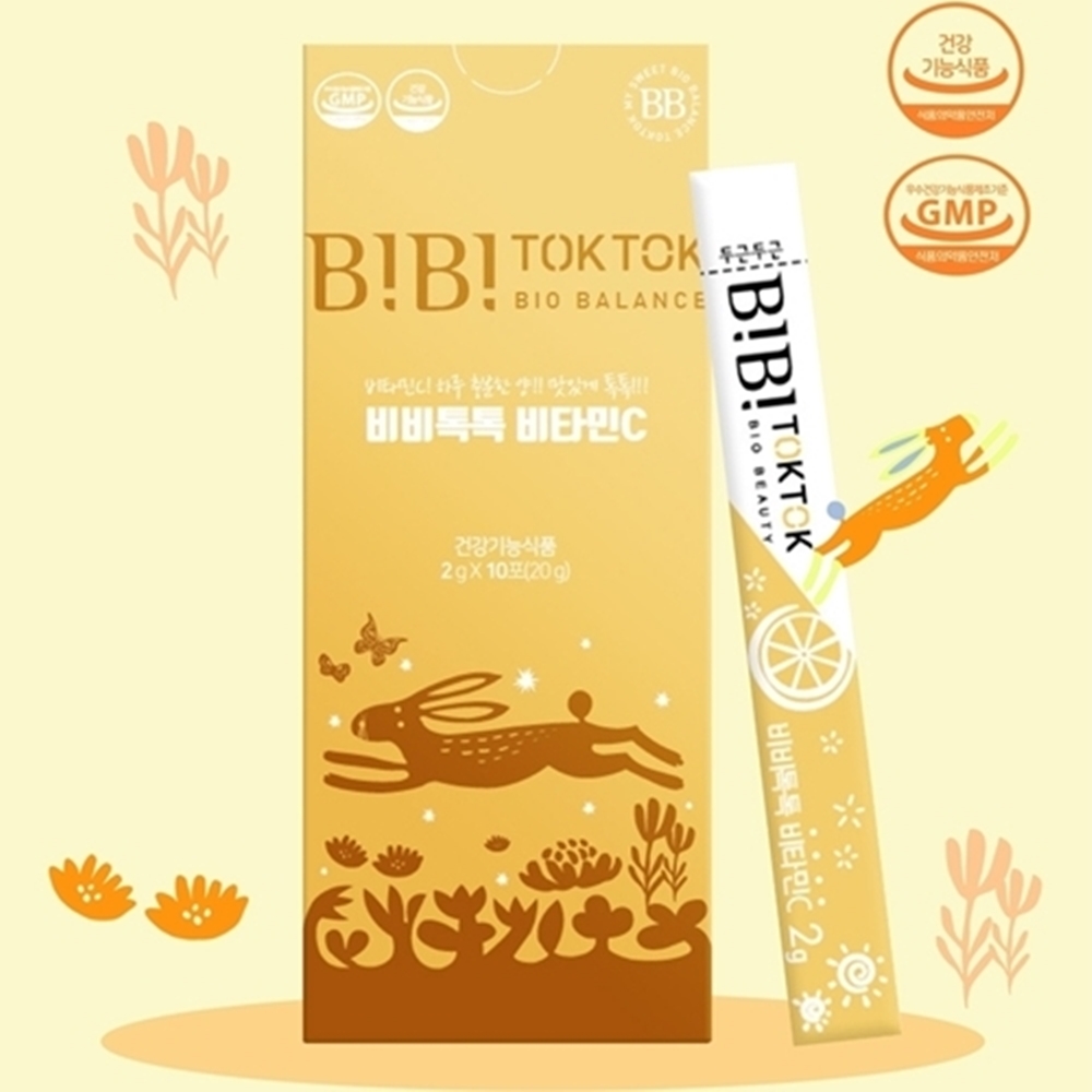 메디카코리아 비비톡톡 비타민C 2g x 10포 x 4ea : 코리아 건강식품