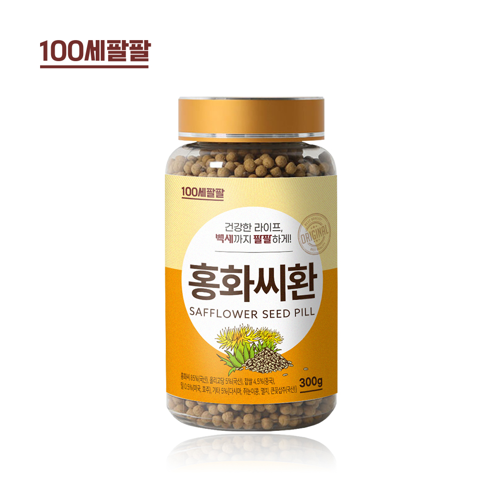 백세팔팔 홍화씨환 300g : 윤고집