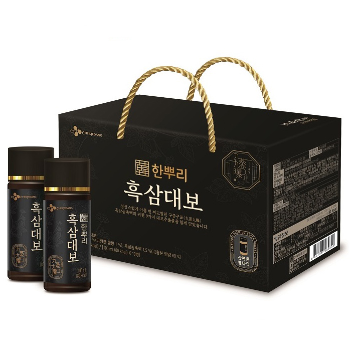 CJ 한뿌리 인삼120ml x 10병 : 투스타몰