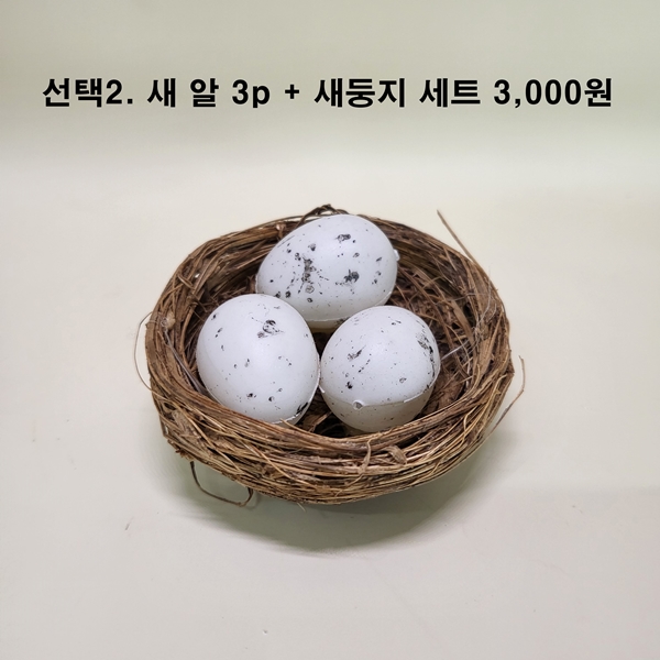 새 알 미니어처 세트 인테리어소품 새둥지피규어 : NK 플랜트
