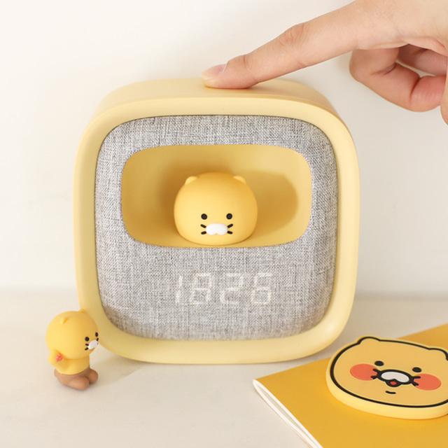카카오프렌즈 리틀프렌즈 춘식이 무드등 LED 알람 탁상시계 라이언 어피치 : 올팜 All Farm