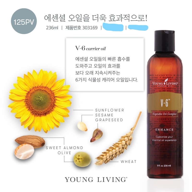 v6 캐리어오일 : 향기톡톡몰