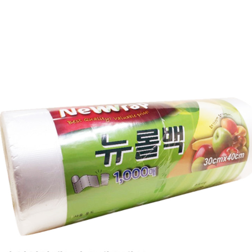 큰봉투 비닐롤 팩 마트 업소용 비닐 봉지 : 봉쥬르유미