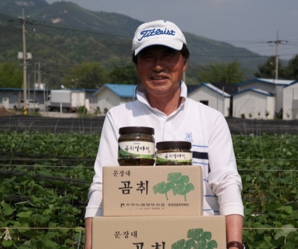 무농약 곰취장아찌 국산 곰취 나물 절임 국내산 선물용 장아찌 장아치 맛있는 반찬 : 아람송이