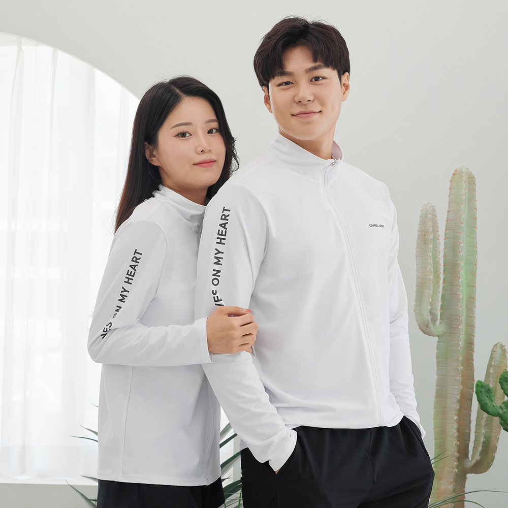 카미엘 자넷 웨이브온 집업 래쉬가드 남성 여성 커플 빅사이즈 루즈핏 오버핏 수영복 : 카미엘 자넷