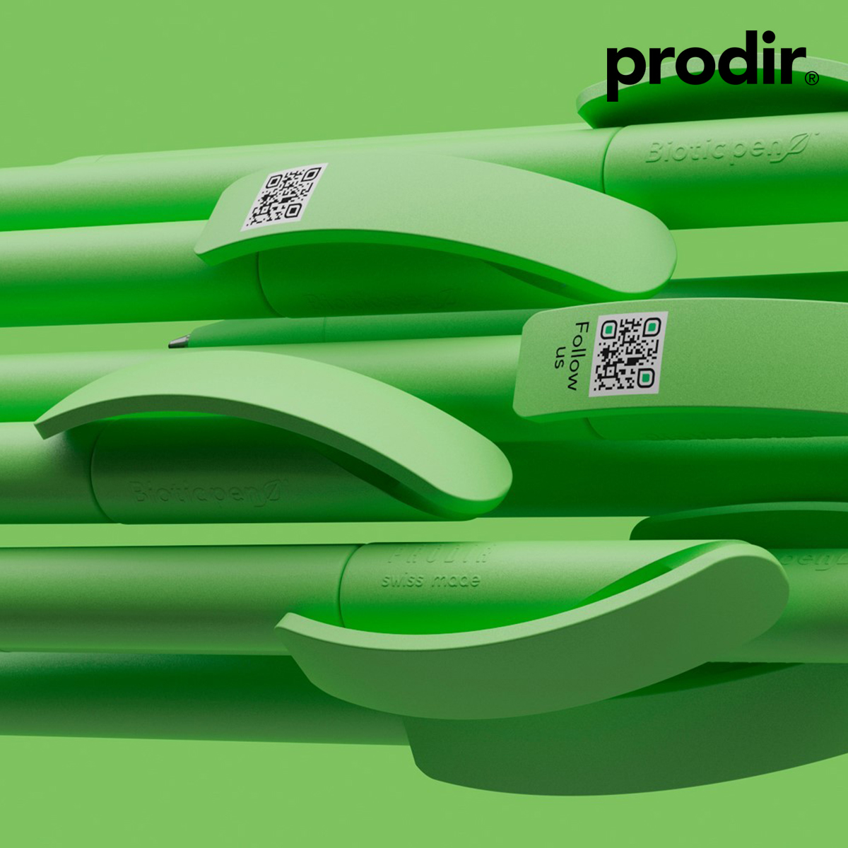스위스 프로디아 QR 코드 인쇄 볼펜 8종 prodir : 피알판촉 prodir