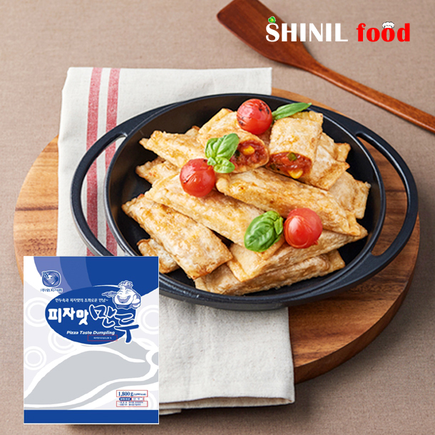 엄지식품 엄지 피자맛군만두 1.8kg : 신일푸드팜