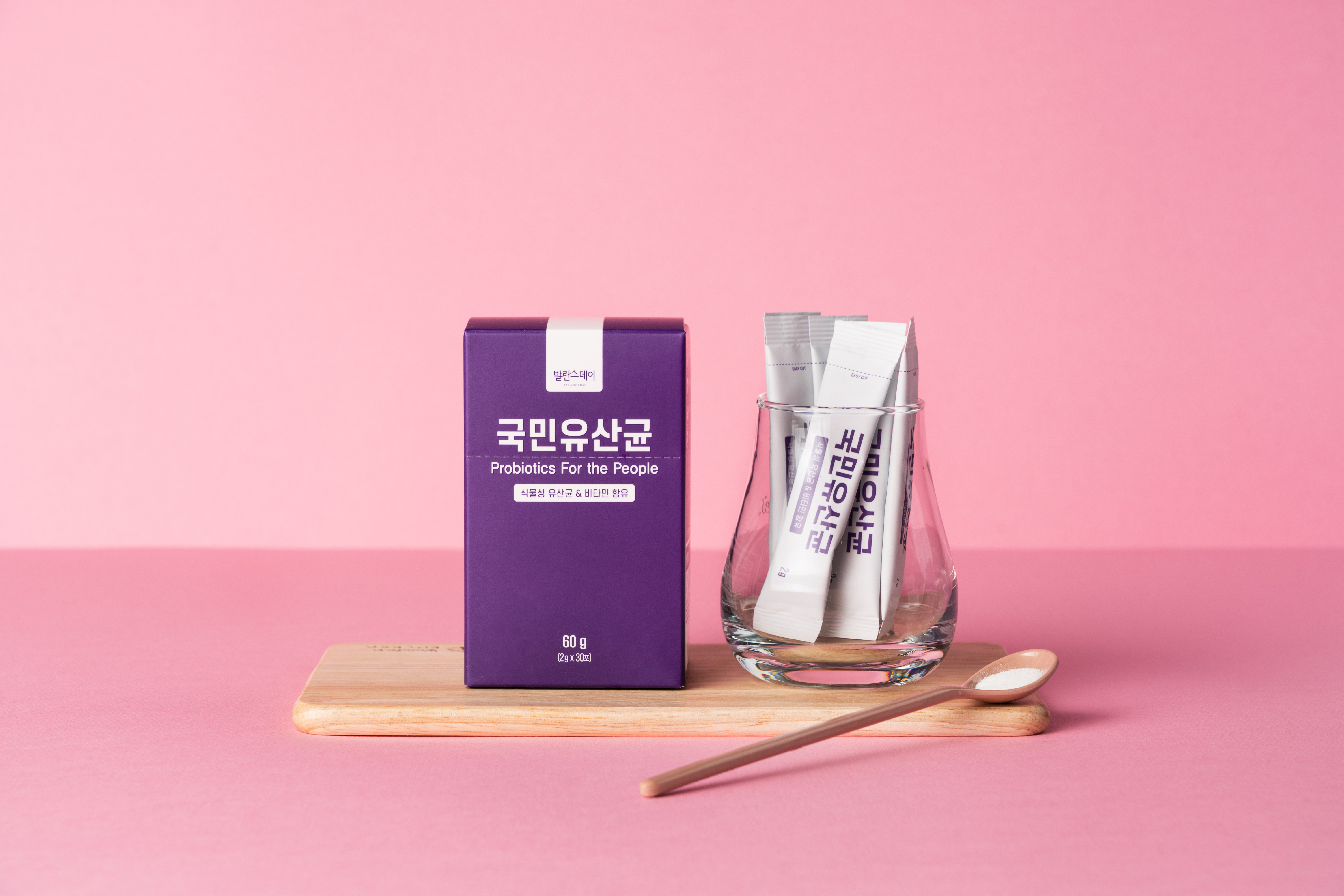 국민유산균 발란스데이 유산균 임산부 수유부 프로바이오틱스 1포(2g)30개씩 세달분 : BalanceDay