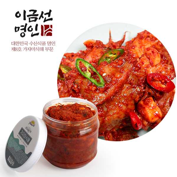 [대한민국 수산식품 이금선 명인] 가자미식해 1kg : 플레이버365