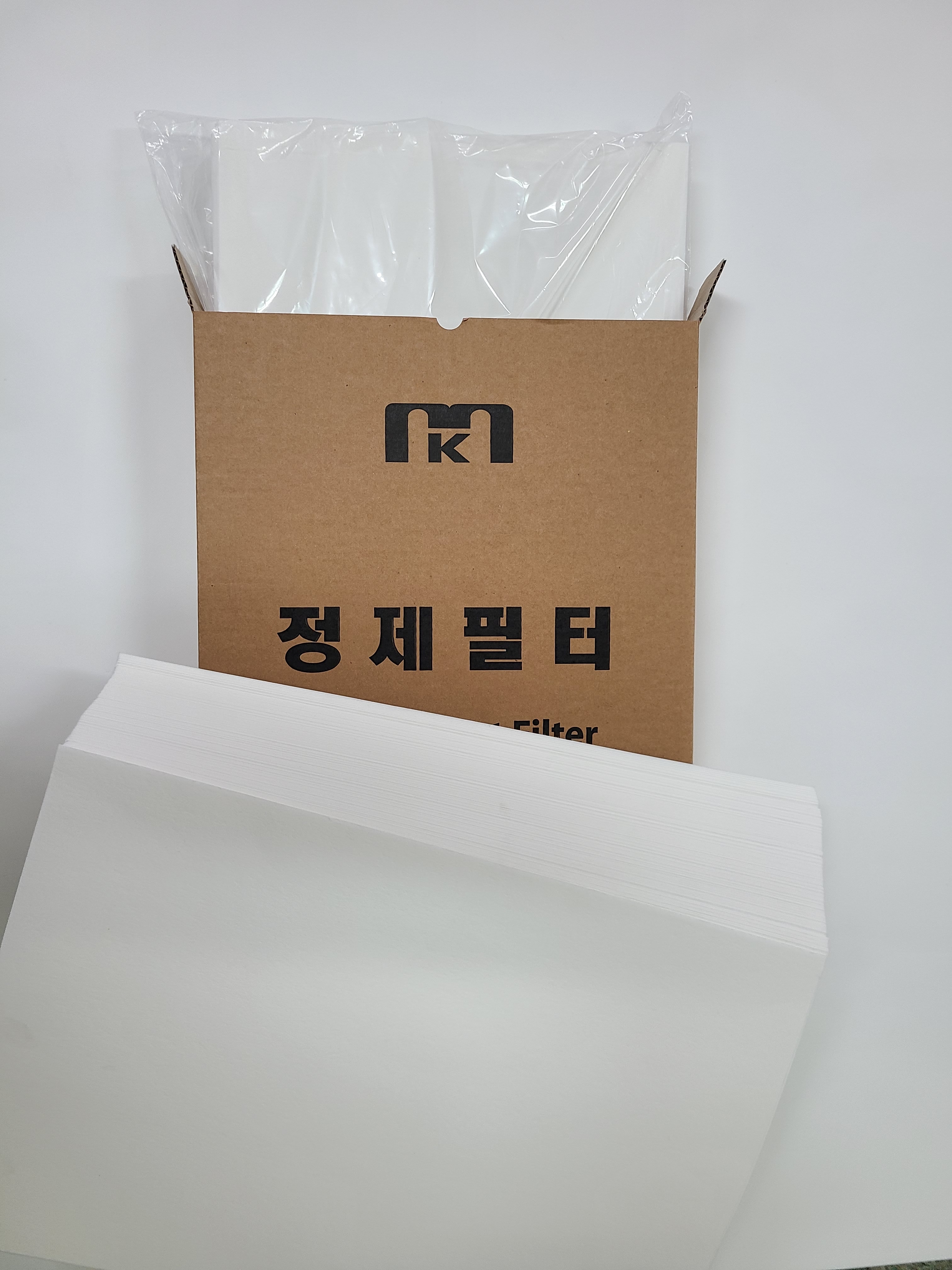 기름 정제 필터 식용유 여과지 나인코 엘앤피 에코시스템 웰텍 동양매직 케포스 파세코 린나이 등 100매/1박스 : 광민산업