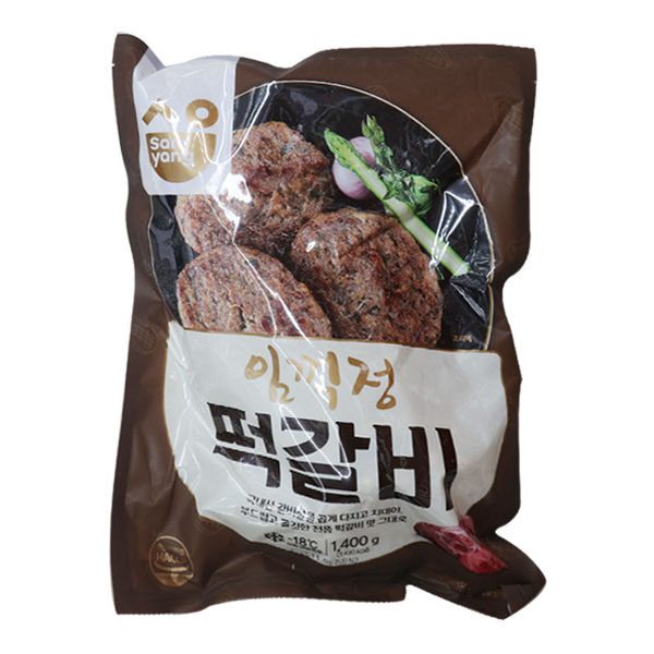 임꺽정 떡갈비1.4kg 1개 : 달인식자재마트