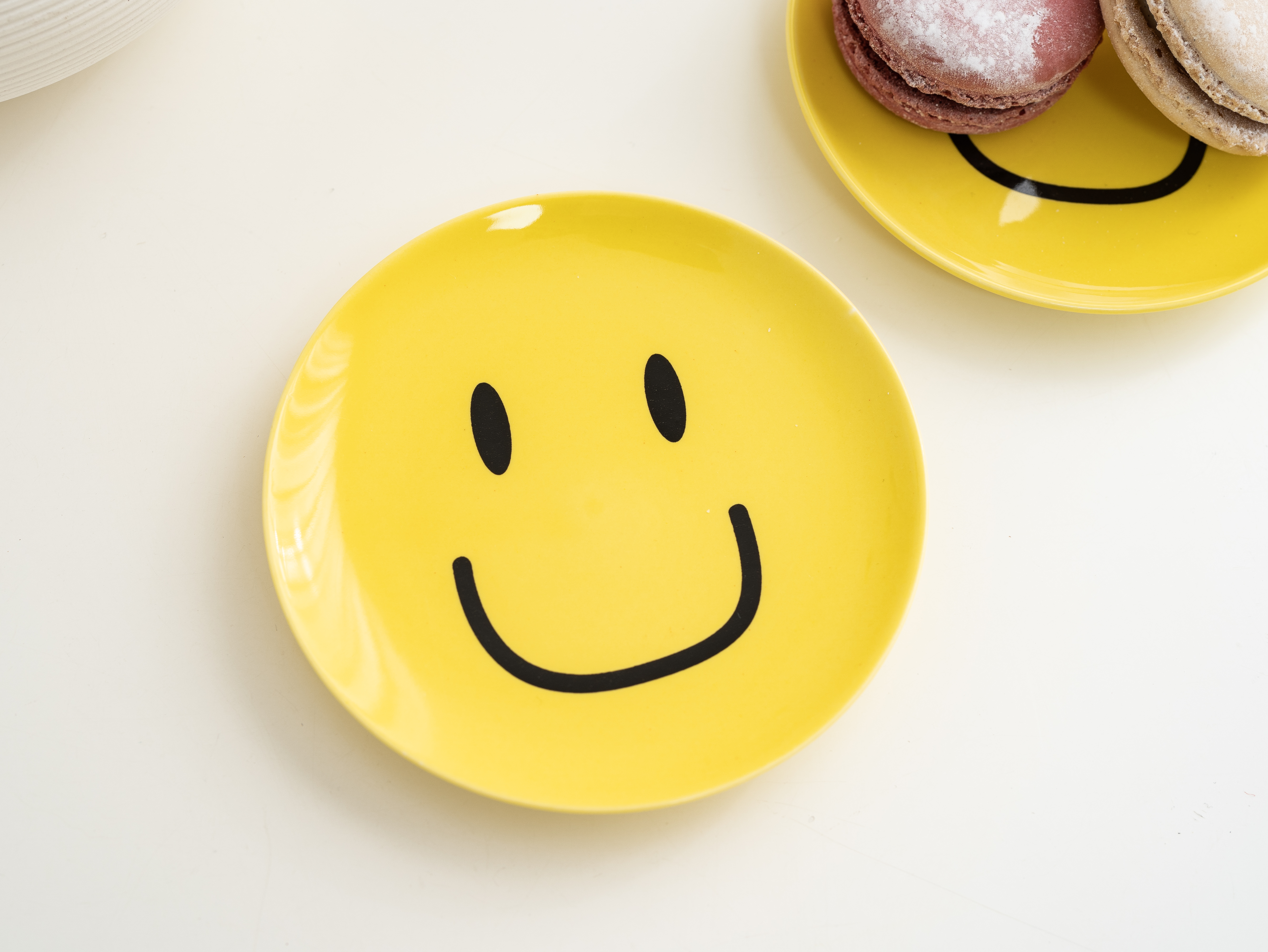 스마일 미니 접시_smile mini plate : pottery-m 포터리엠