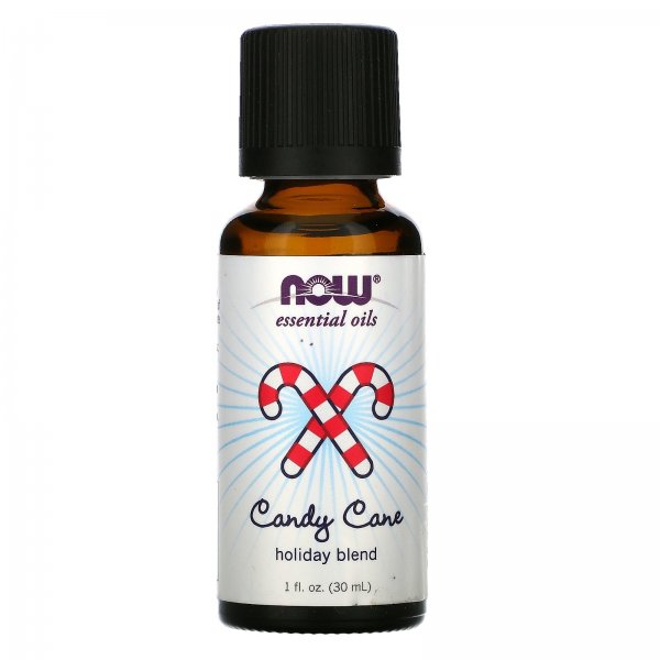 NOW 나우푸드 아로마 테라피 에센셜 오일 Candy Cane Holiday Blend 30ml : 좋은친구들-Shop