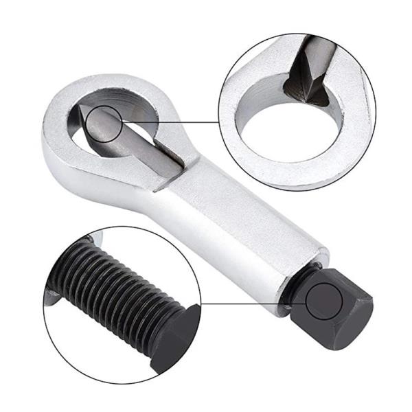1 Pcs 9-12mm 헤비 듀티 너트 스플리터 도구 세트 너트 브레이커 도구 내구성 휴대용 수동 리무버 추출기 핸드 분할 도구 : 미리내공방
