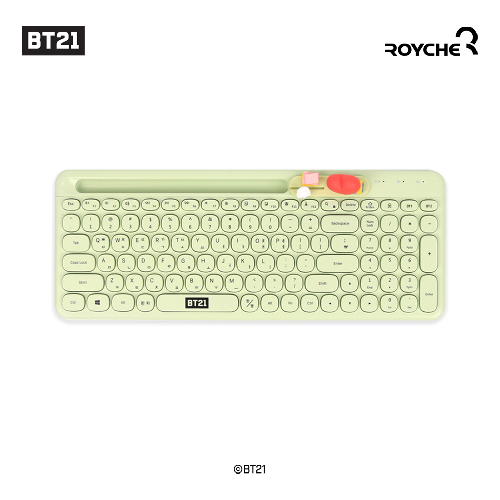 BT21 리틀버디 피규어 멀티페어링 무선 블루투스 키보드 타타 TATA : 주식회사 쏠커머스
