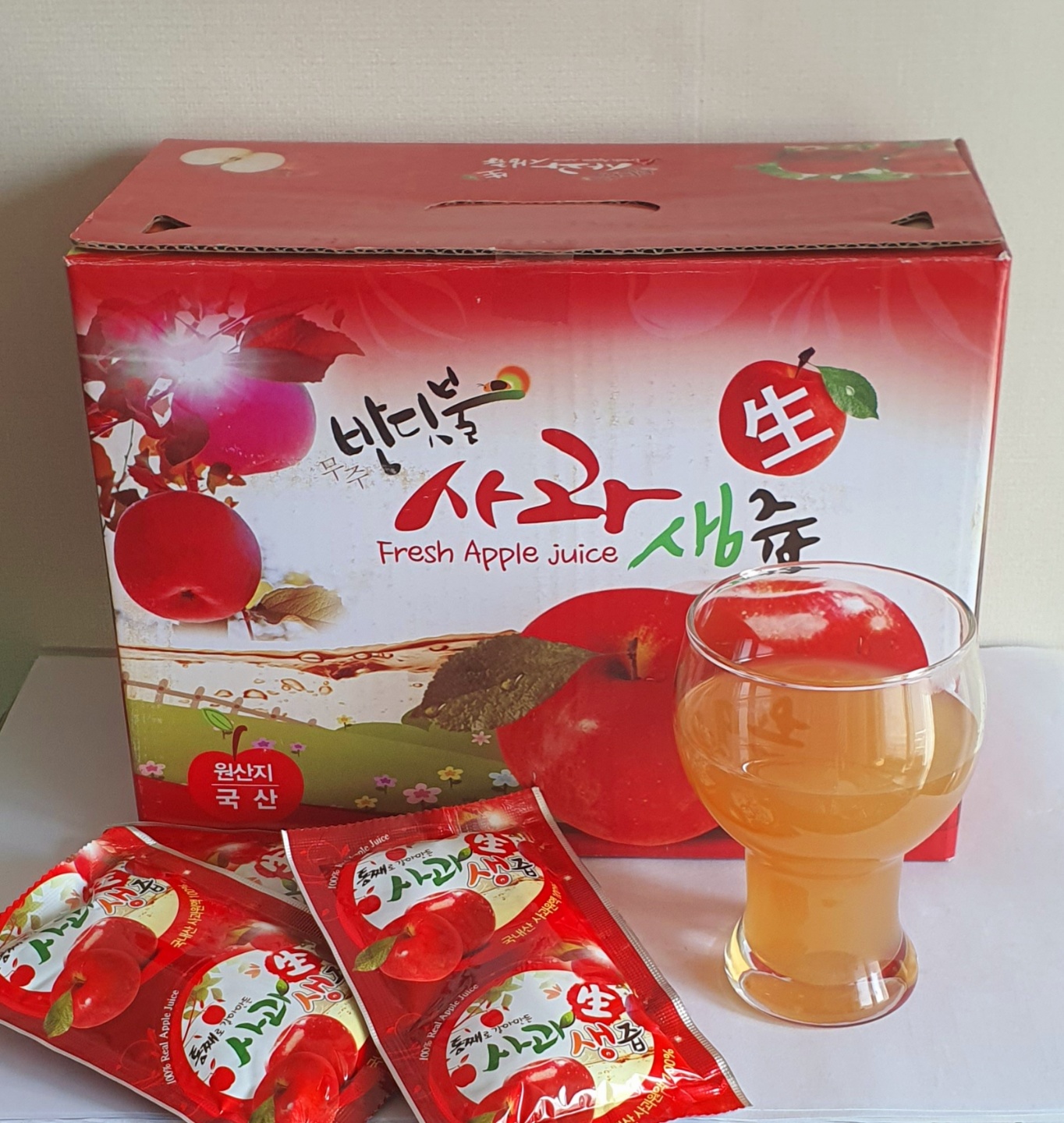 도윤이네 명품 생사과즙 120ml X 50포 건강한 착즙 100% : 도윤이네 과일즙