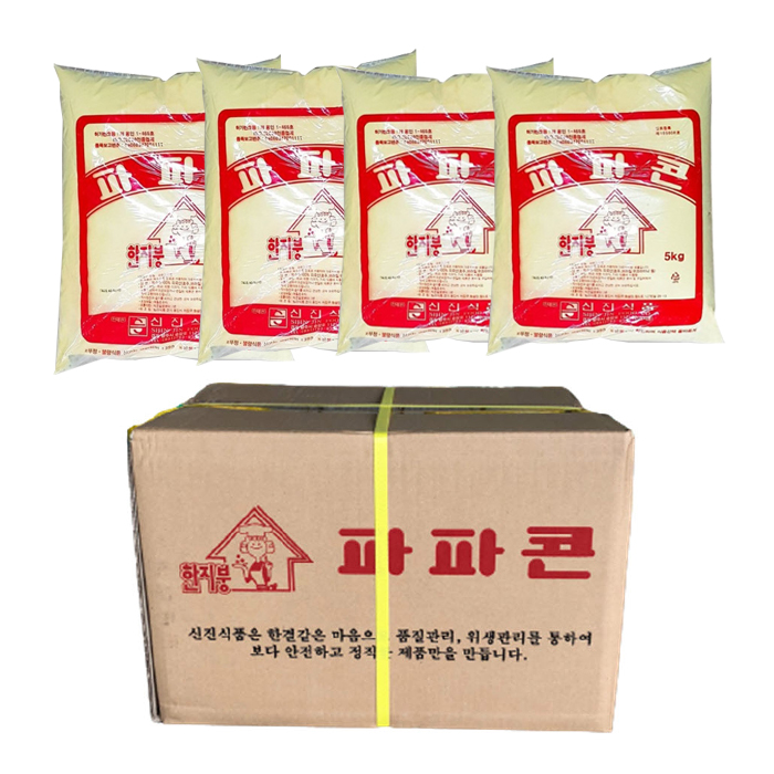 파파콘 5kg 옥수수가루/ 5kg (4개 한박스) : 오늘은 식자재