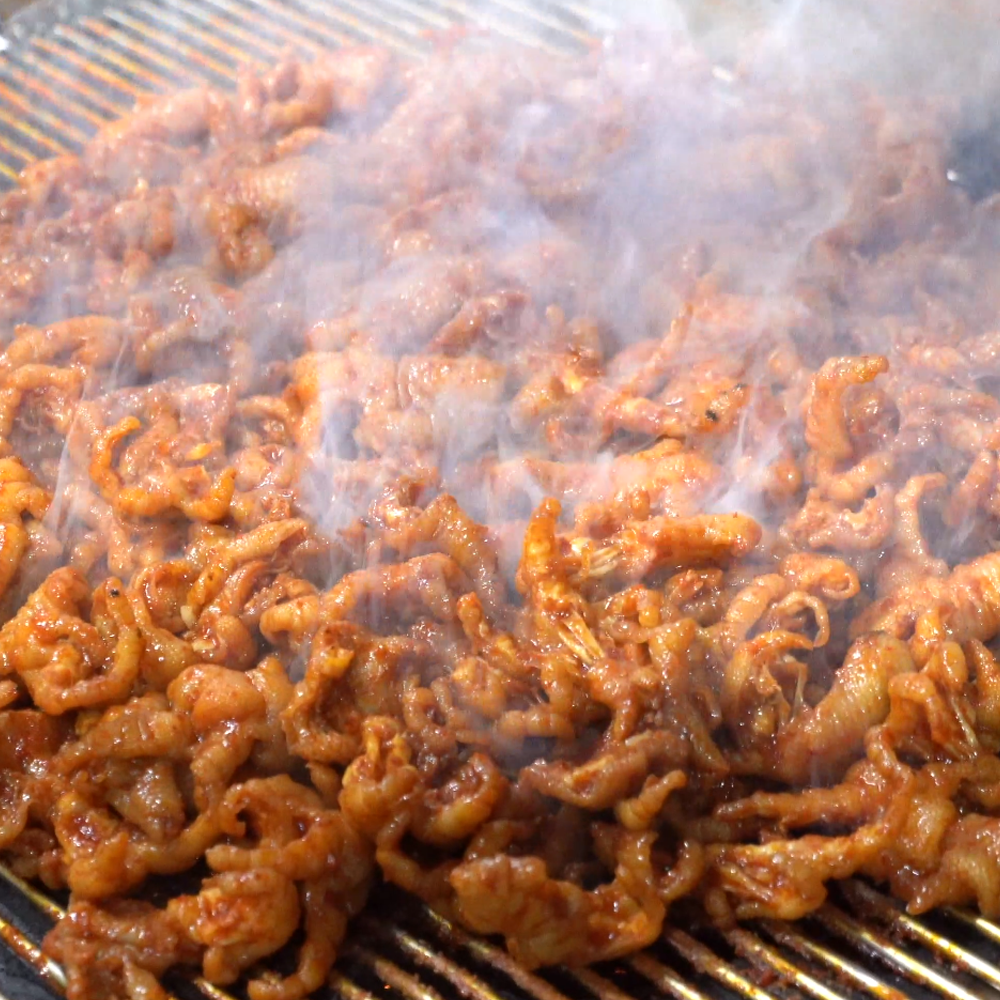 추억소환 연구소 그때 그 닭발(뼈) 300g 술안주 불닭발 숯불닭발 닭발볶음 매운닭발 간편 직화구이 : 미각몰