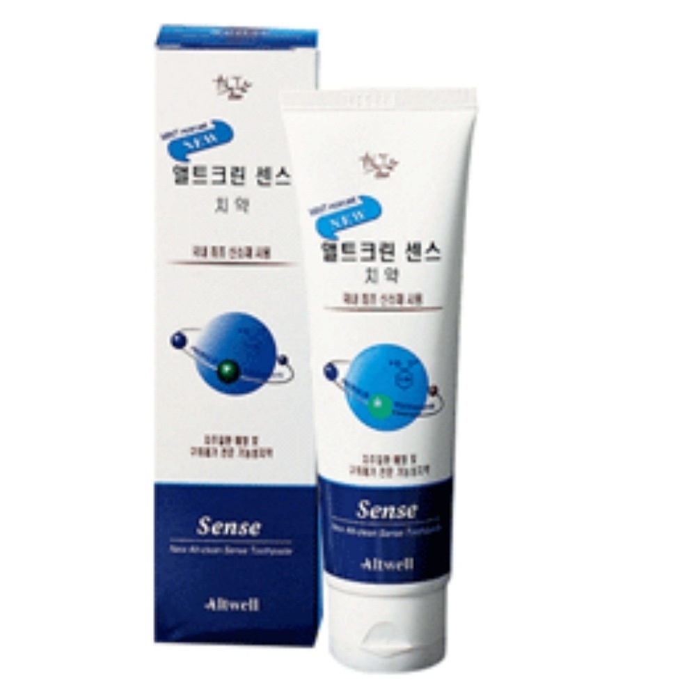 앨트웰 센스 치약 치아미백 프로폴리스 성분좋은 입냄새 거품 치약 : 앨트메타