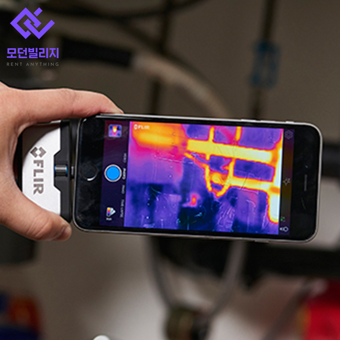 [렌탈] FLIR ONE PRO 스마트폰용 초소형 열화상카메라 대여 렌탈 렌트 : 모던빌리지 카메라 대여