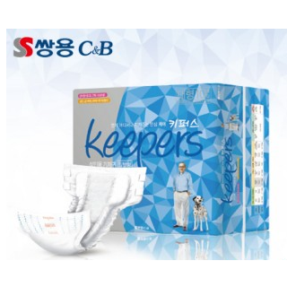 [키퍼스 테이프 일반타입 대형] 80매/ 8팩 X 10매 : 평생의료기