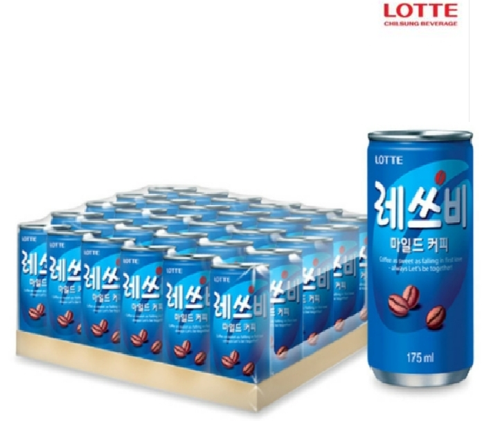 레쓰비 마일드 캔커피 175ml x 30 x 2팩 60캔 레쯔비 커피음료 음료수 : 제이제이더블유