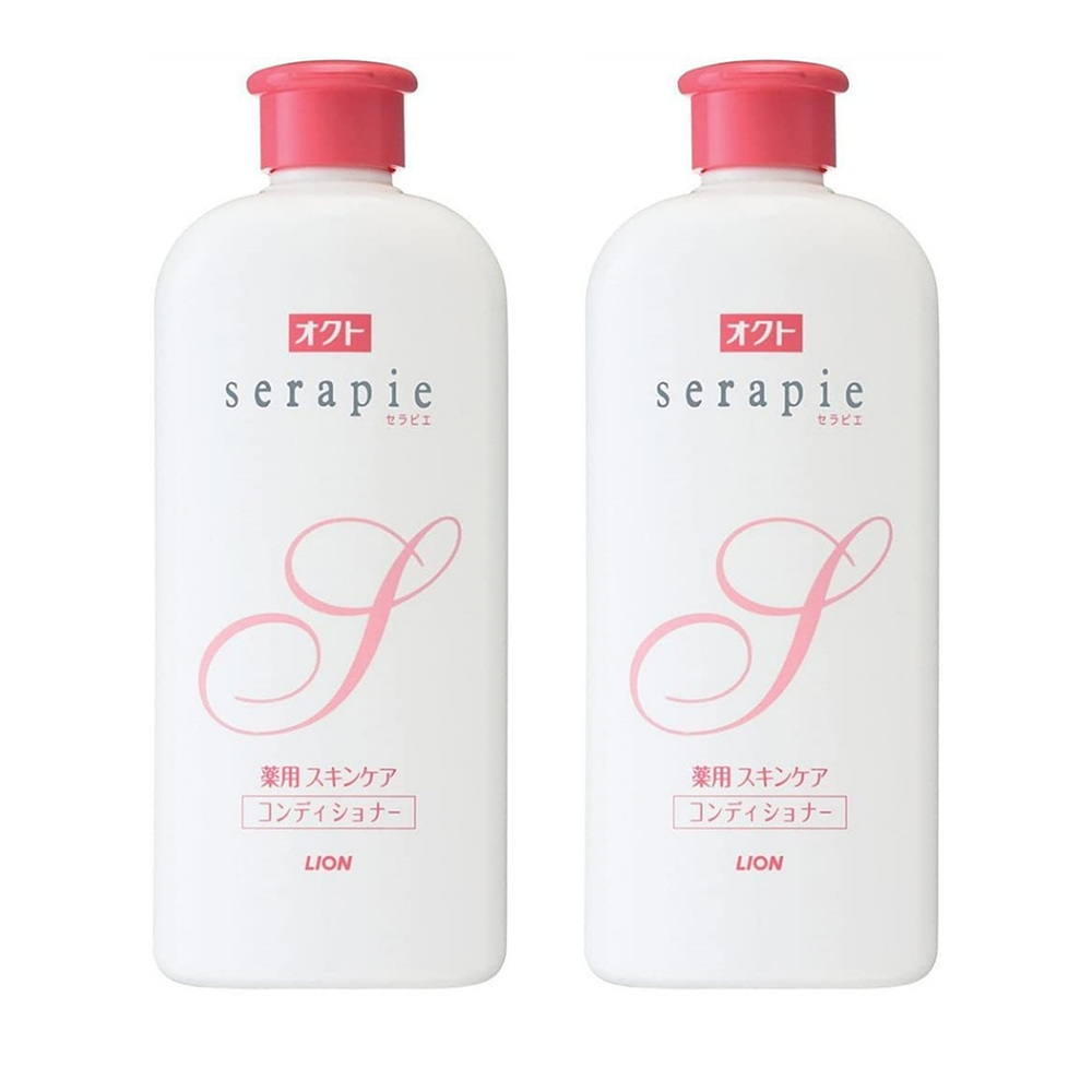 Lion Octo Serapie 라이언 옥토 세라피에 스킨 케어 안티댄드러프 컨디셔너 린스 320mL 2팩 : 융융스토어2