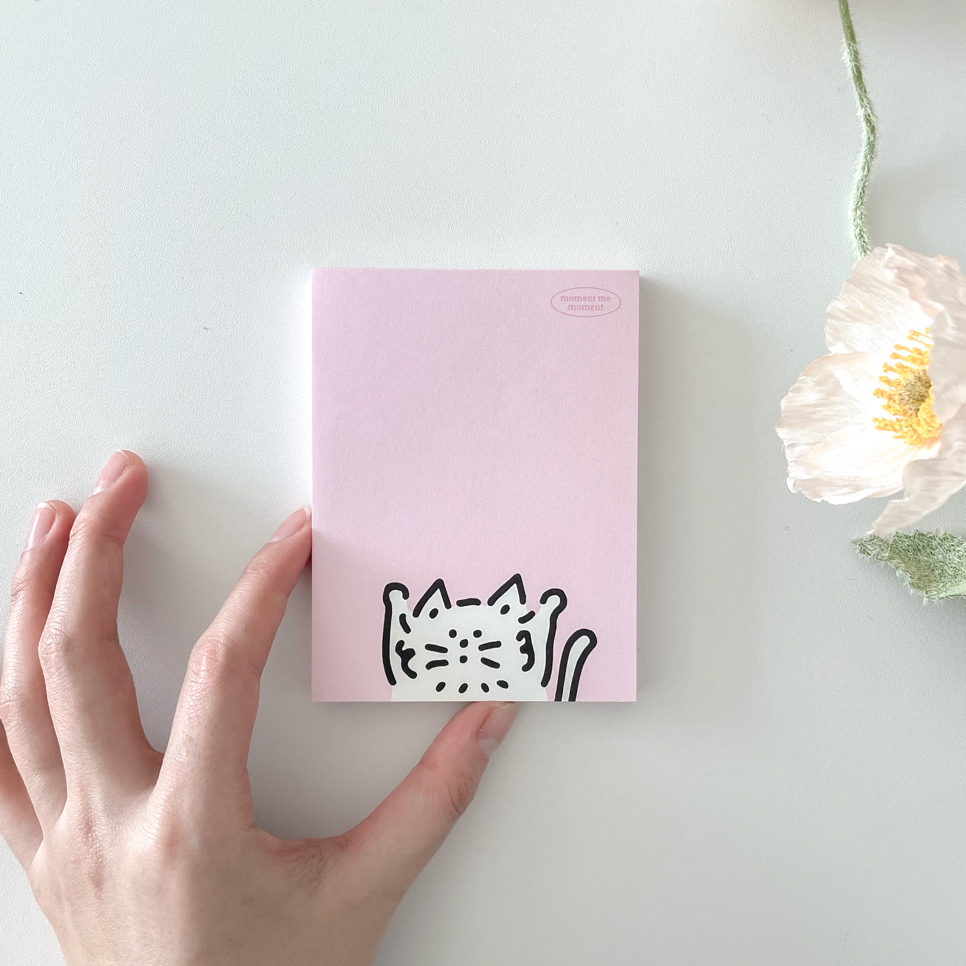 픽미 핑크 떡메모지 pick mi memopad 캐릭터메모지 떡메 노트패드 메모지 : 모먼트미모먼트