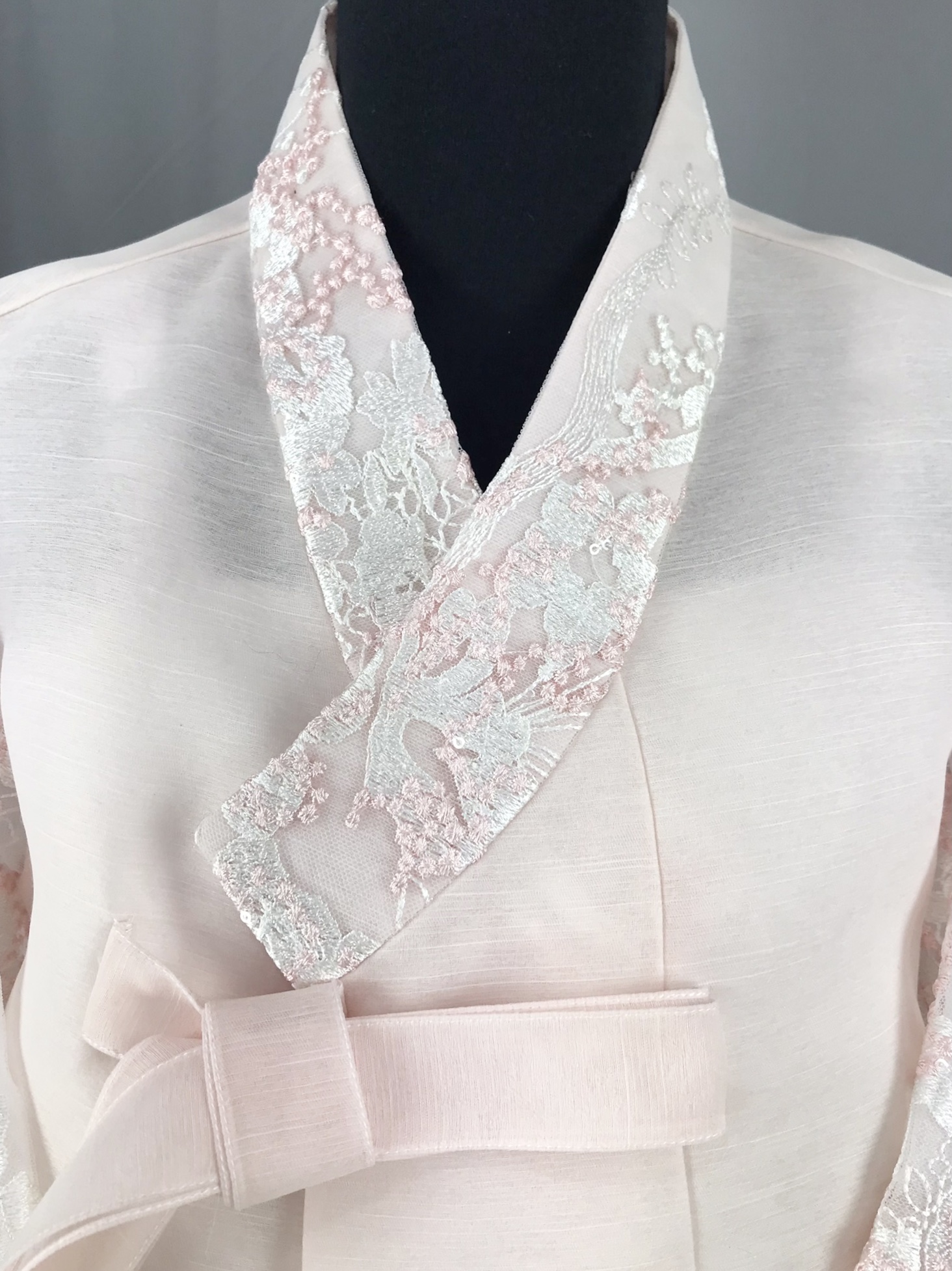 [한복대여]미인수 화이트설레임 웨딩촬영 여신신부한복 리마인드웨딩 한복드레스 : 미인수 한복