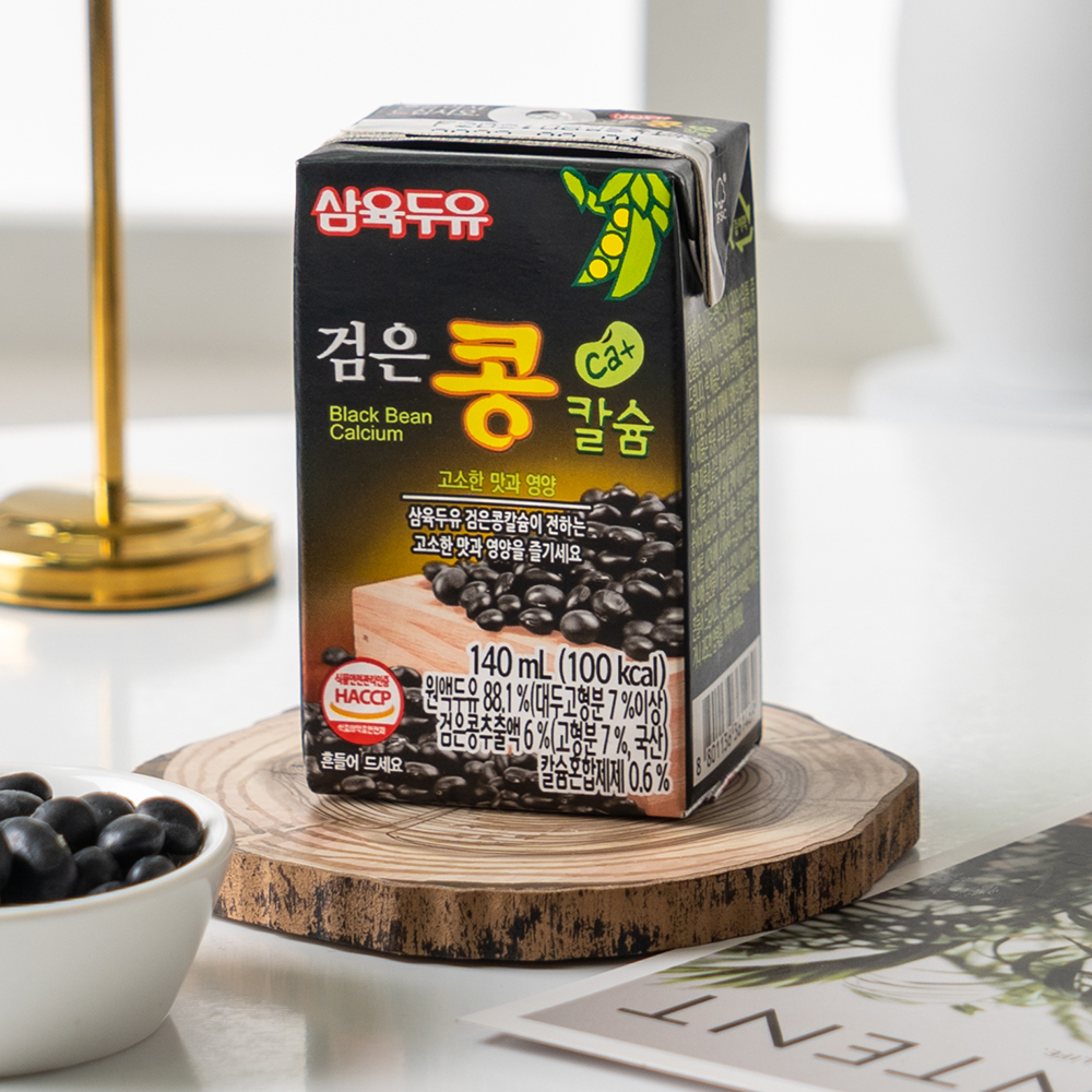 삼육두유 검은콩칼슘 140ml x 48팩 : 골드메디스