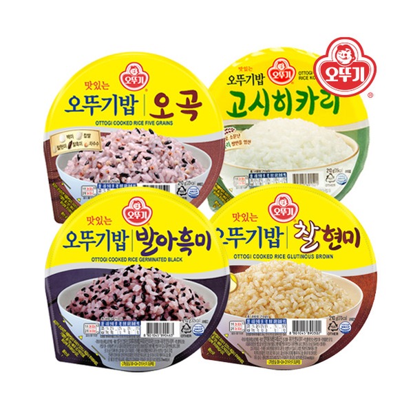 [오뚜기] 맛있는 오뚜기 잡곡밥 210gx12개(한박스) 4종 택1 : SK스토아