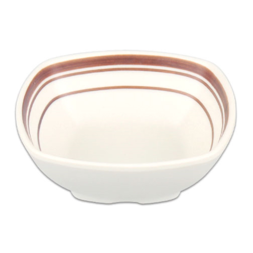 멜라민 오브제쓰리라인(브라운) 사각볼 DS-7430 4.5인치,DS-7431 5인치,DS-7432 6인치 3종택1 : 마린키친