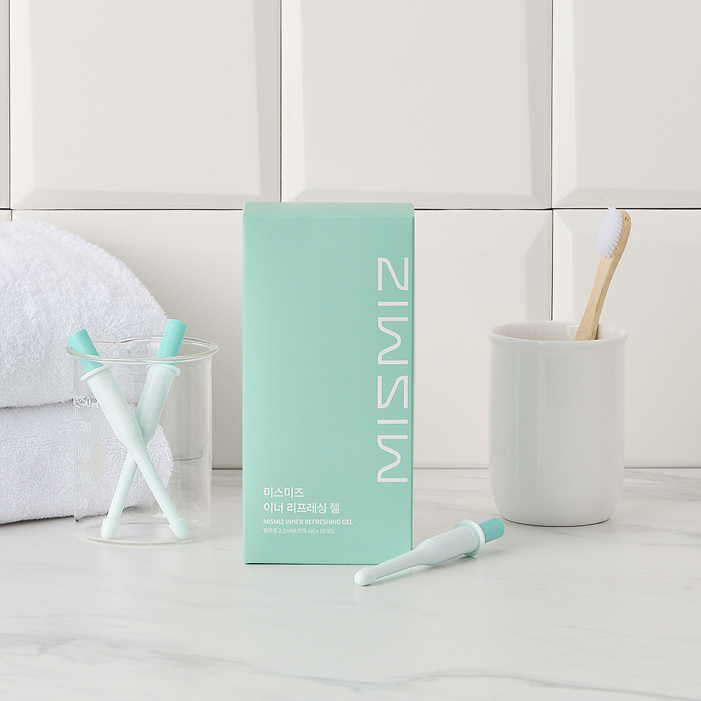미스미즈 이너 리프레싱 젤 약산성 여성 청결제 2.2ml 10개입 1box : 미스미즈