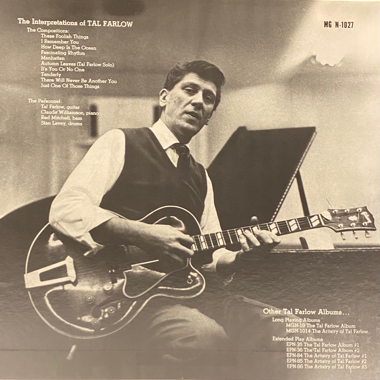 Tal Farlow - Interpretations Of (NORGRAN) (POJJ1526) : 인터플레이 레코드 샵