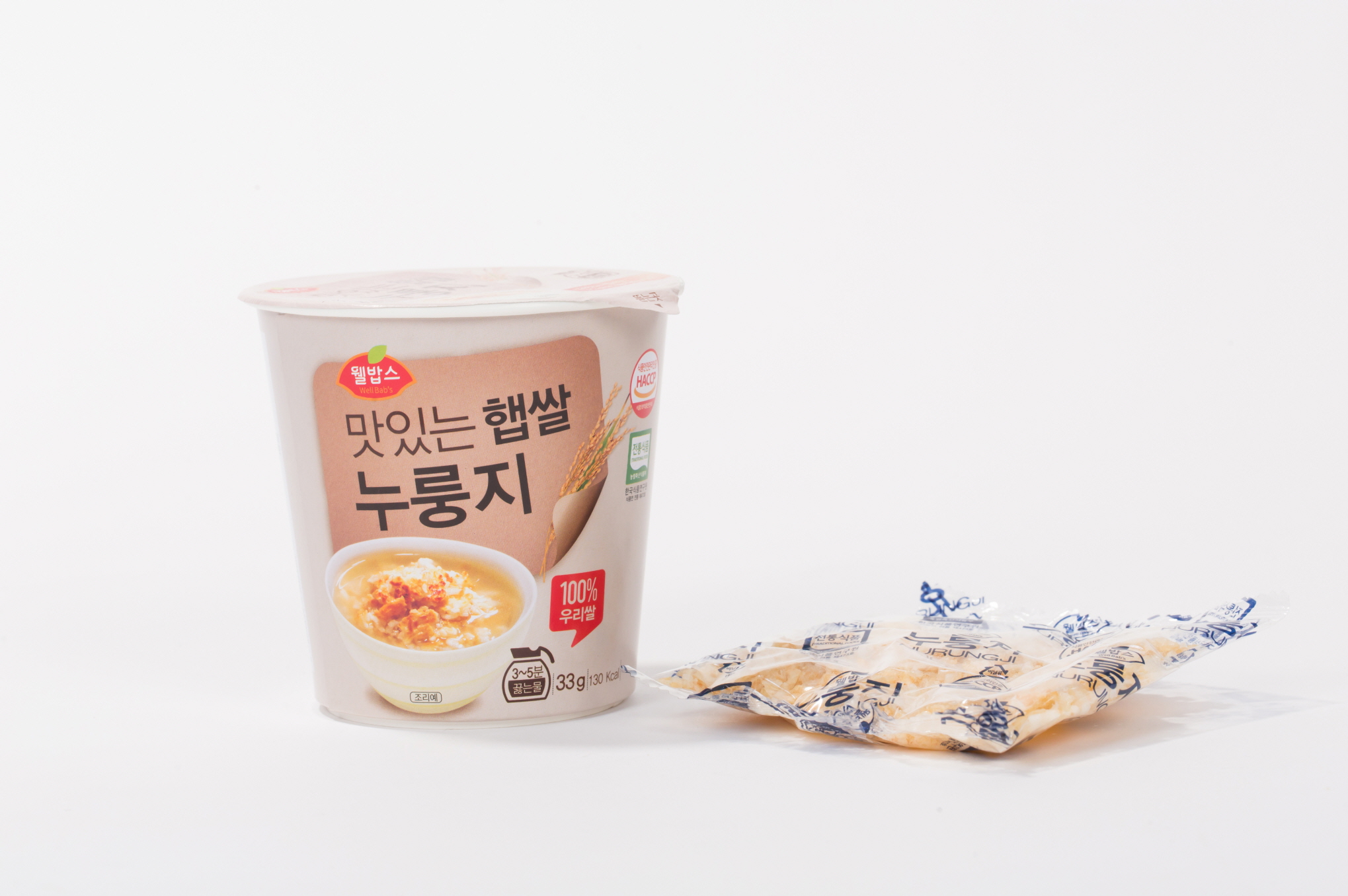 오성푸드 국내산 쌀100% 맛있는 햅쌀 컵 누룽지 33g x 10컵 : 유진코리아