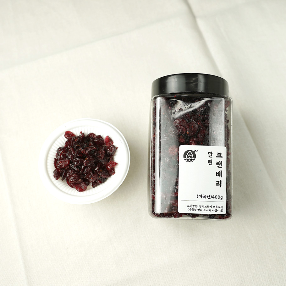 말린 크랜베리 400g 동해상회 건크렌베리 : 동해상회