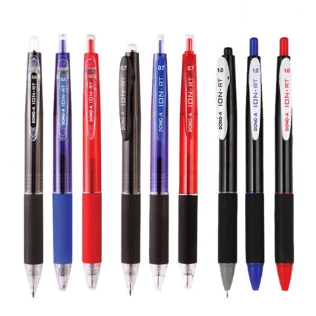 동아 이온RT 볼펜 0.5/0.7/1.0mm : 감성볼펜