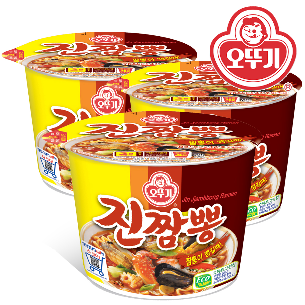오뚜기 진짬뽕 큰컵라면 대 12개 짬뽕라면 : E토탈마트