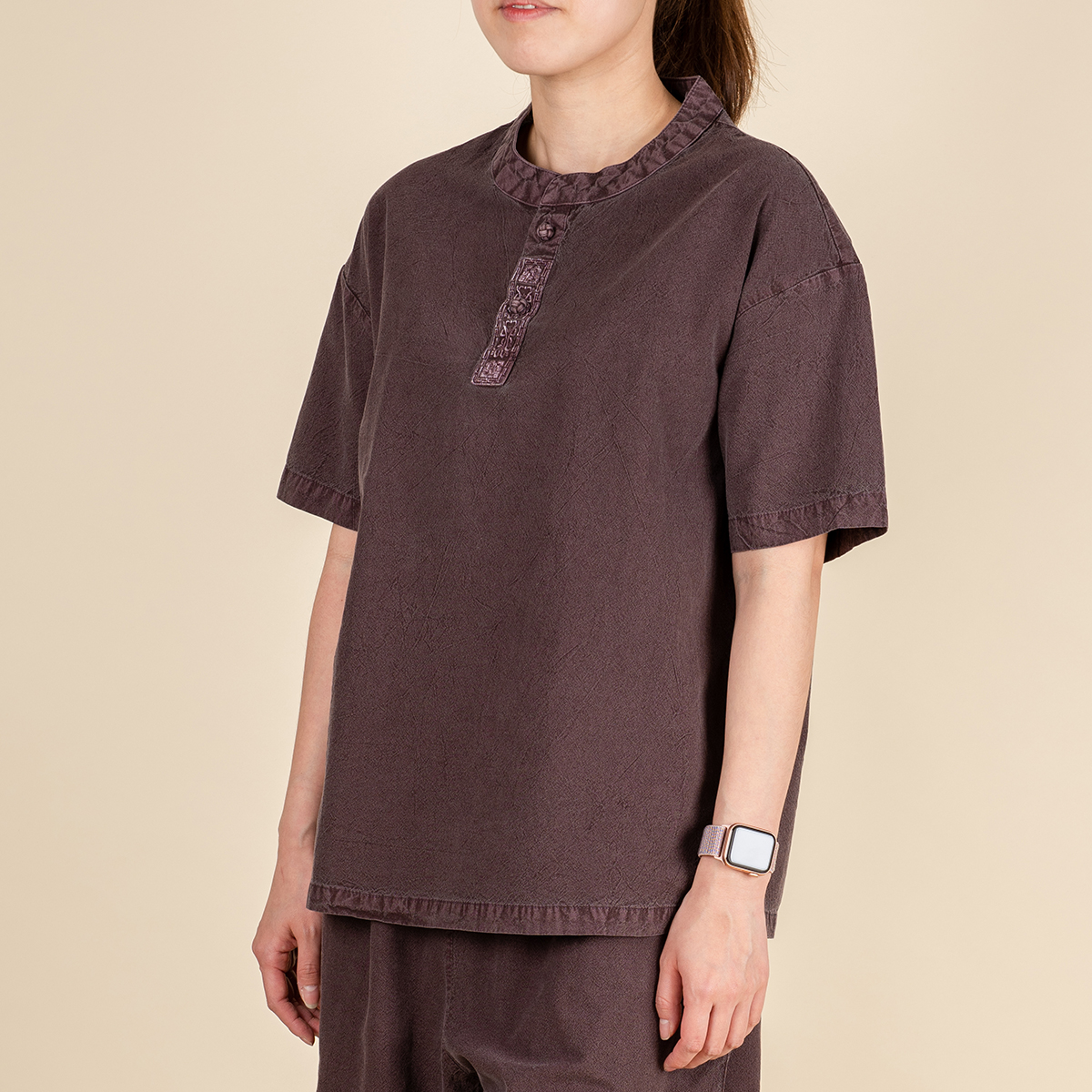 남여공용-누리 30수 반팔 저고리_오버핏 생활한복(개량한복) : 다오네우리옷