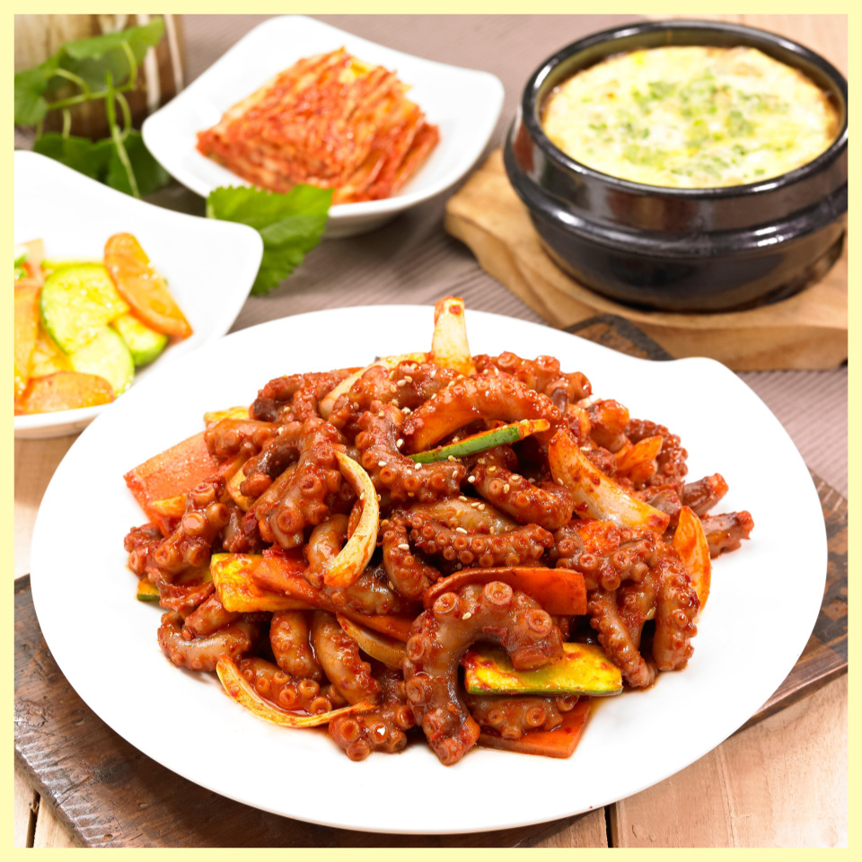 제일웰푸드 맛있게 매운 전주 쭈꾸미 300g 3팩 : superfoodhaus