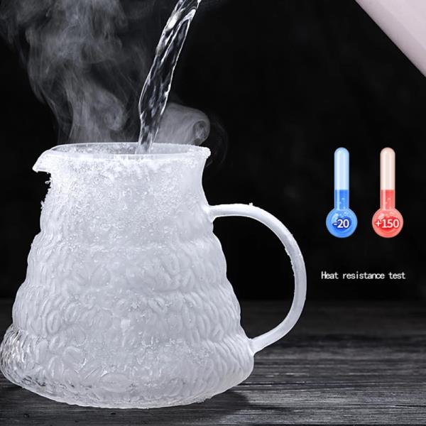 드롱기 500ml V60 내열 유리 커피 포트 (도저 세트 포함) 핸드 커피 포트 나무 커피 메이커 공유 주전자 Barista Percolato : 두발로샾