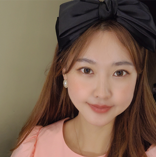 [made] 블링살롱 젬마 더블 새틴 리본 머리띠 왕리본 헤어밴드 1컬러 : BlingSalon
